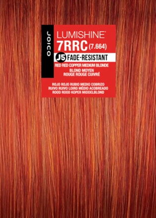 Joico Lumishine Permanent Créme - 7RRC (7.664) Red Red Copper Medium Blonde Hajfesték 74ml főképe